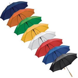 Paraply - Automatisk i mange farve