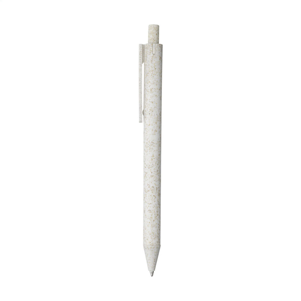 Hvid miljøvenlig kuglepen