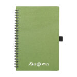 Grøn miljøvenlig A5 notesbog