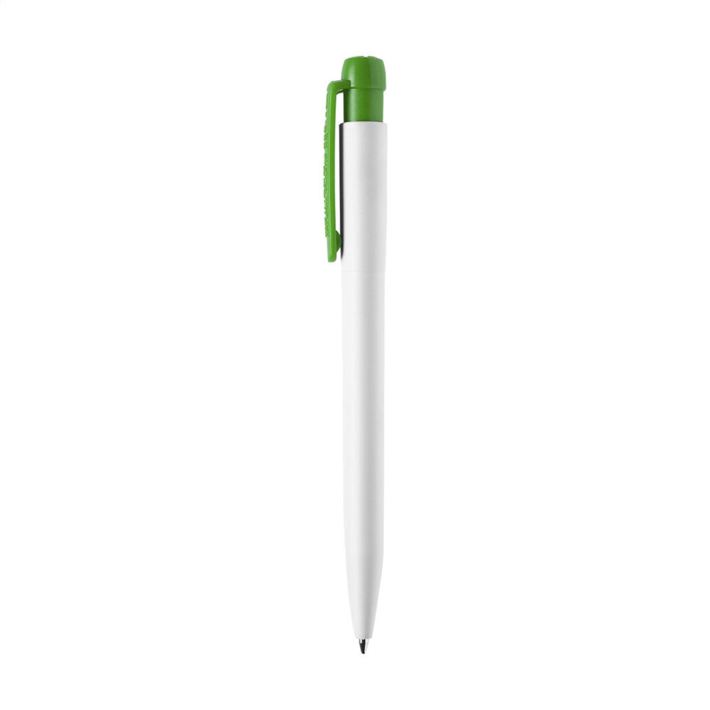 Grøn bæredygtig kuglepen til branding