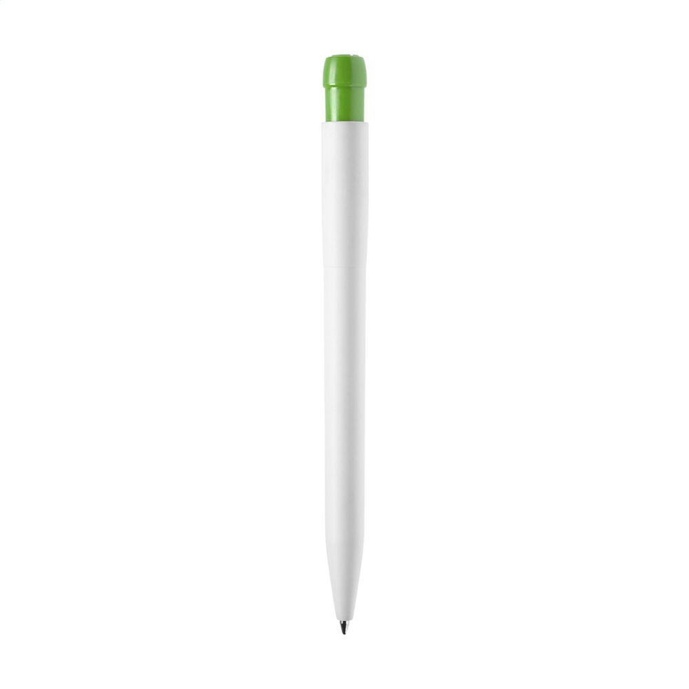 Grøn kuglepen med reklametryk